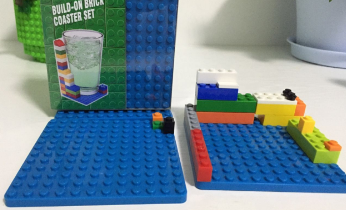 樂高矽膠杯墊 樂高矽膠杯墊