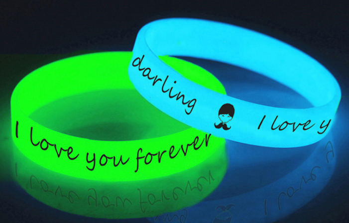 矽膠發光手環 矽膠發光手環