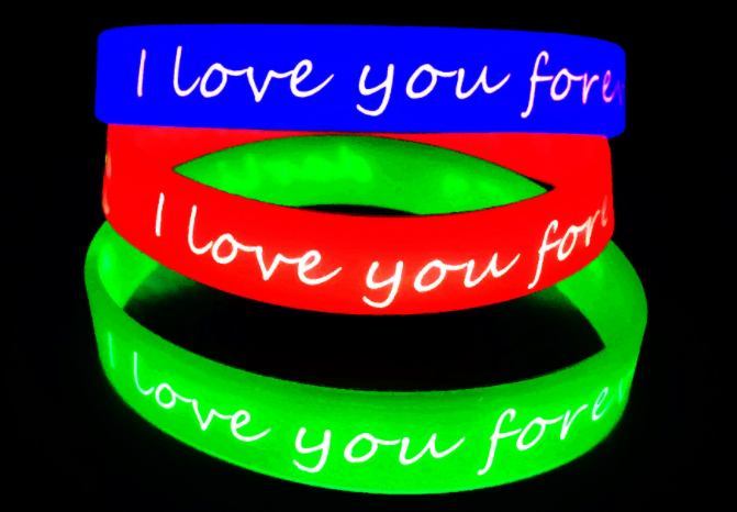 矽膠發光手環 矽膠發光手環