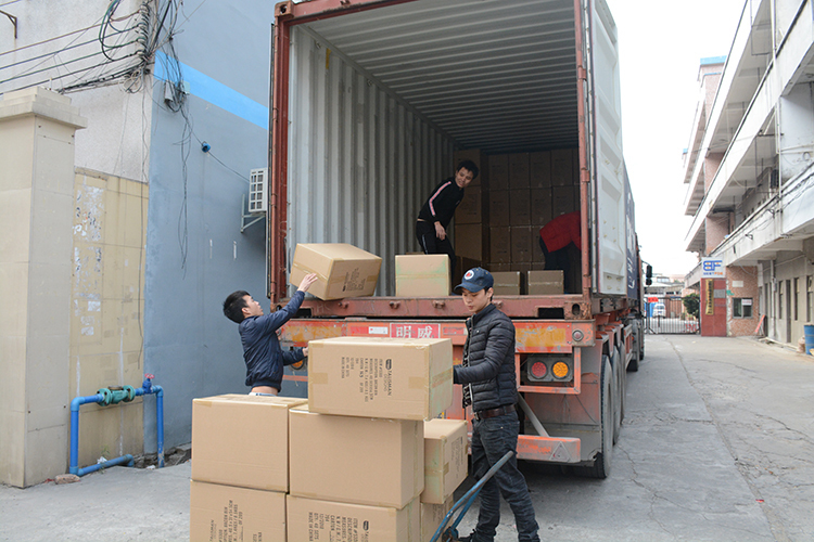 2019年出的第一個貨櫃，美國客戶訂單