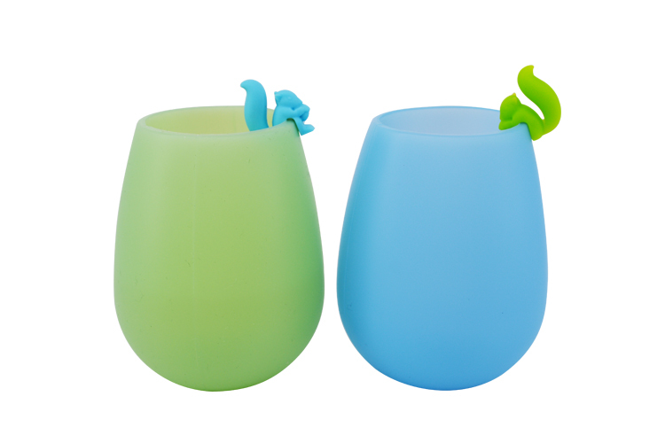 矽膠酒杯識別器,酒杯識別標簽,鬆鼠酒杯識別標記 矽膠酒杯識別器,酒杯識別標簽,鬆鼠酒杯識別標記