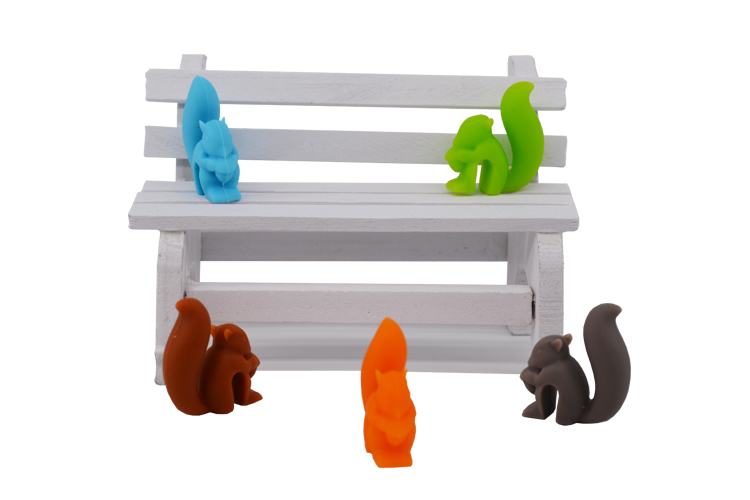 矽膠酒杯識別器,酒杯識別標簽,鬆鼠酒杯識別標記 矽膠酒杯識別器,酒杯識別標簽,鬆鼠酒杯識別標記