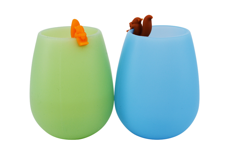 矽膠酒杯識別器,酒杯識別標簽,鬆鼠酒杯識別標記 矽膠酒杯識別器,酒杯識別標簽,鬆鼠酒杯識別標記