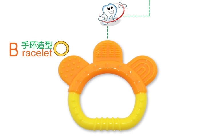 兒童矽膠牙膠,水果圖案牙膠 兒童矽膠牙膠,水果圖案牙膠