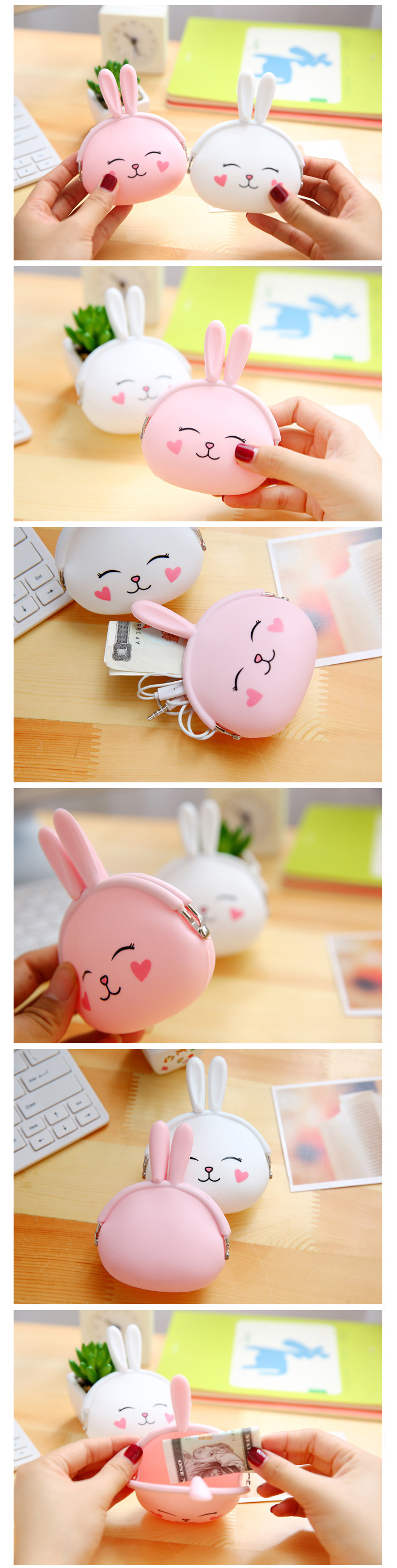 矽膠零錢包,兔子零錢包,長耳朵矽膠包 矽膠零錢包,兔子零錢包,長耳朵矽膠包