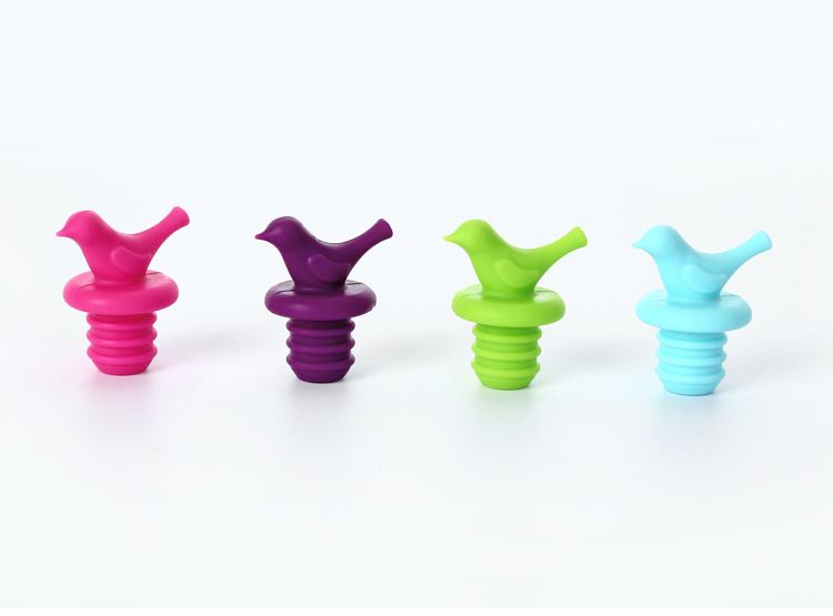 小鳥紅酒瓶塞,矽膠保鮮瓶蓋,矽膠紅酒塞 小鳥紅酒瓶塞,矽膠保鮮瓶蓋,矽膠紅酒塞