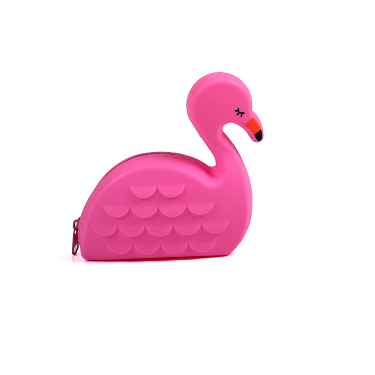 矽膠火烈鳥零錢包 矽膠火烈鳥零錢包