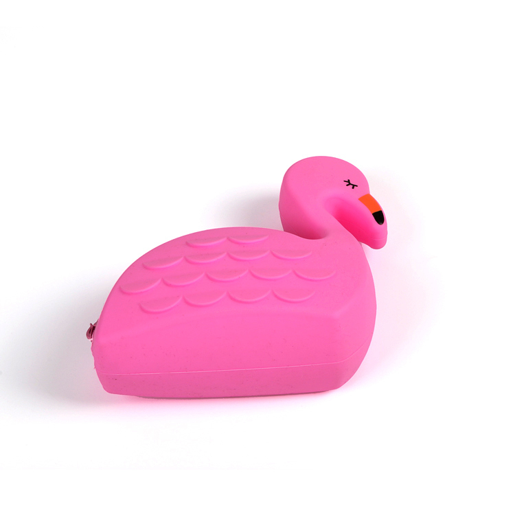 矽膠火烈鳥零錢包 矽膠火烈鳥零錢包