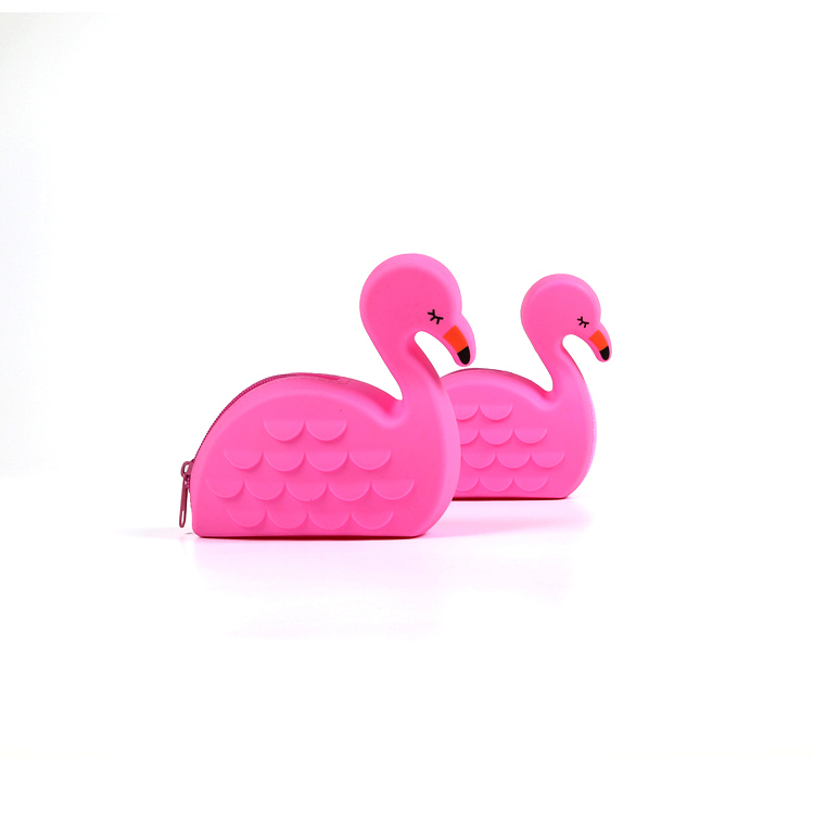 矽膠火烈鳥零錢包 矽膠火烈鳥零錢包