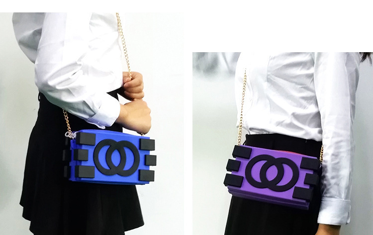 積木背包,矽膠單肩背包,女士手拿包 積木背包,矽膠單肩背包,女士手拿包